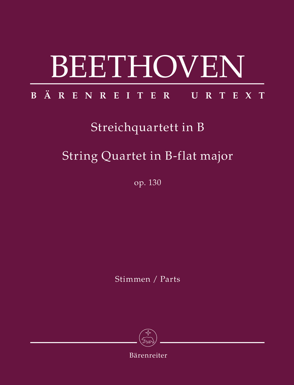 Vorderes Coverbild Streichquartett B-Dur op. 130