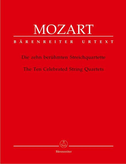 Anderes Coverbild Die zehn berühmten Streichquartette