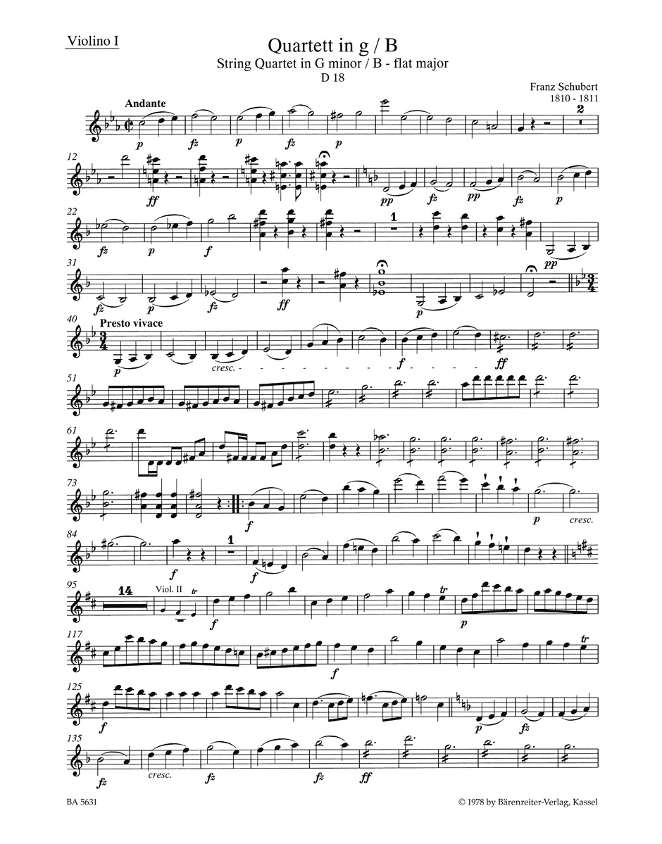 Anderes Coverbild Streichquartette II D 18, 32, 36, 68