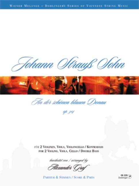 Vorderes Coverbild An der schönen blauen Donau op. 314