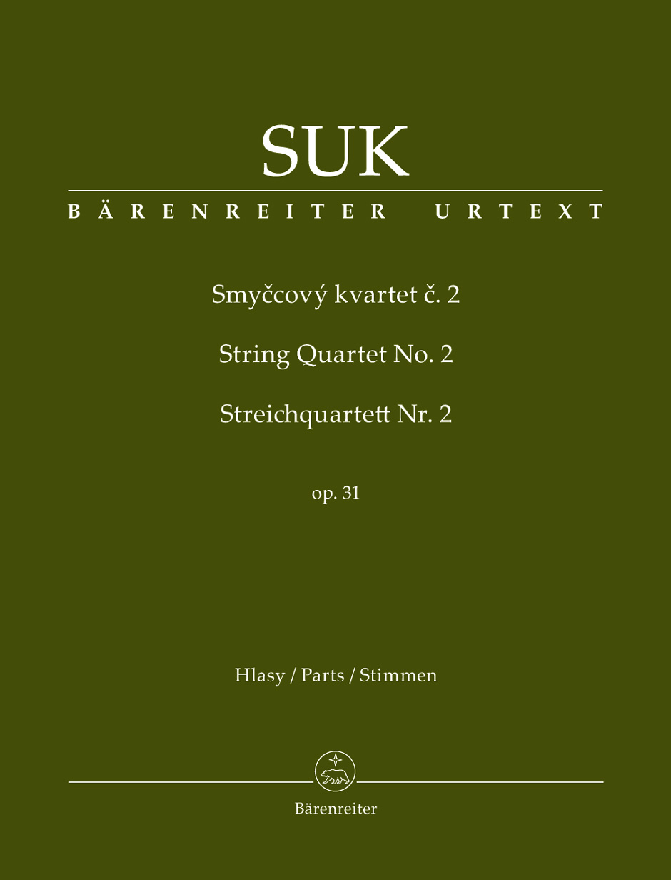 Vorderes Coverbild Streichquartett Nr. 2 op. 31