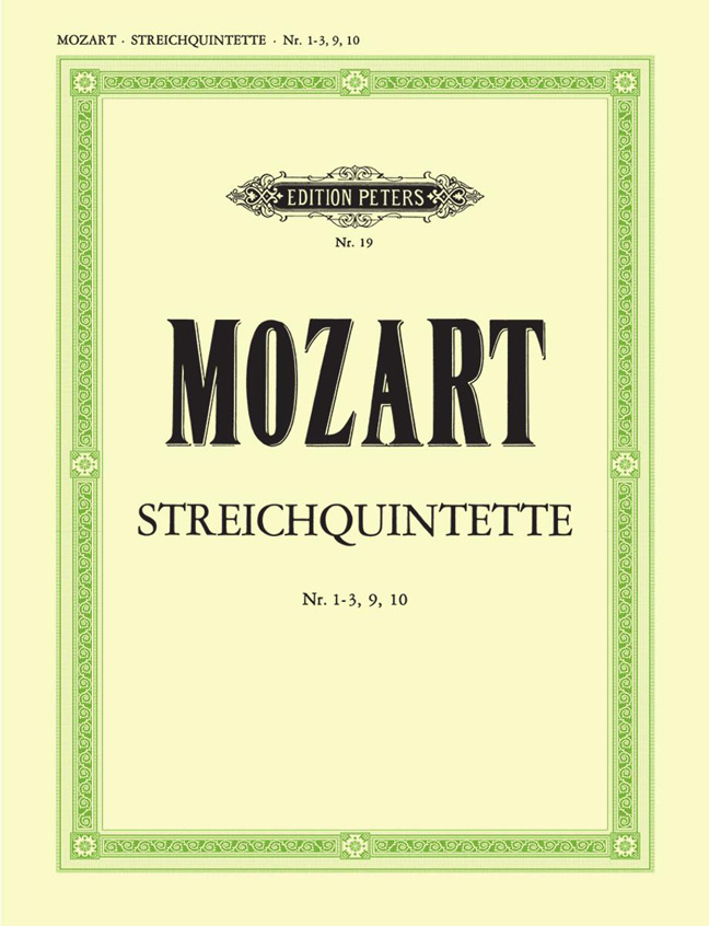 Vorderes Coverbild Streichquintette