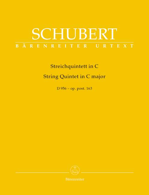 Anderes Coverbild Streichquintett C-Dur op. post 163 D 956