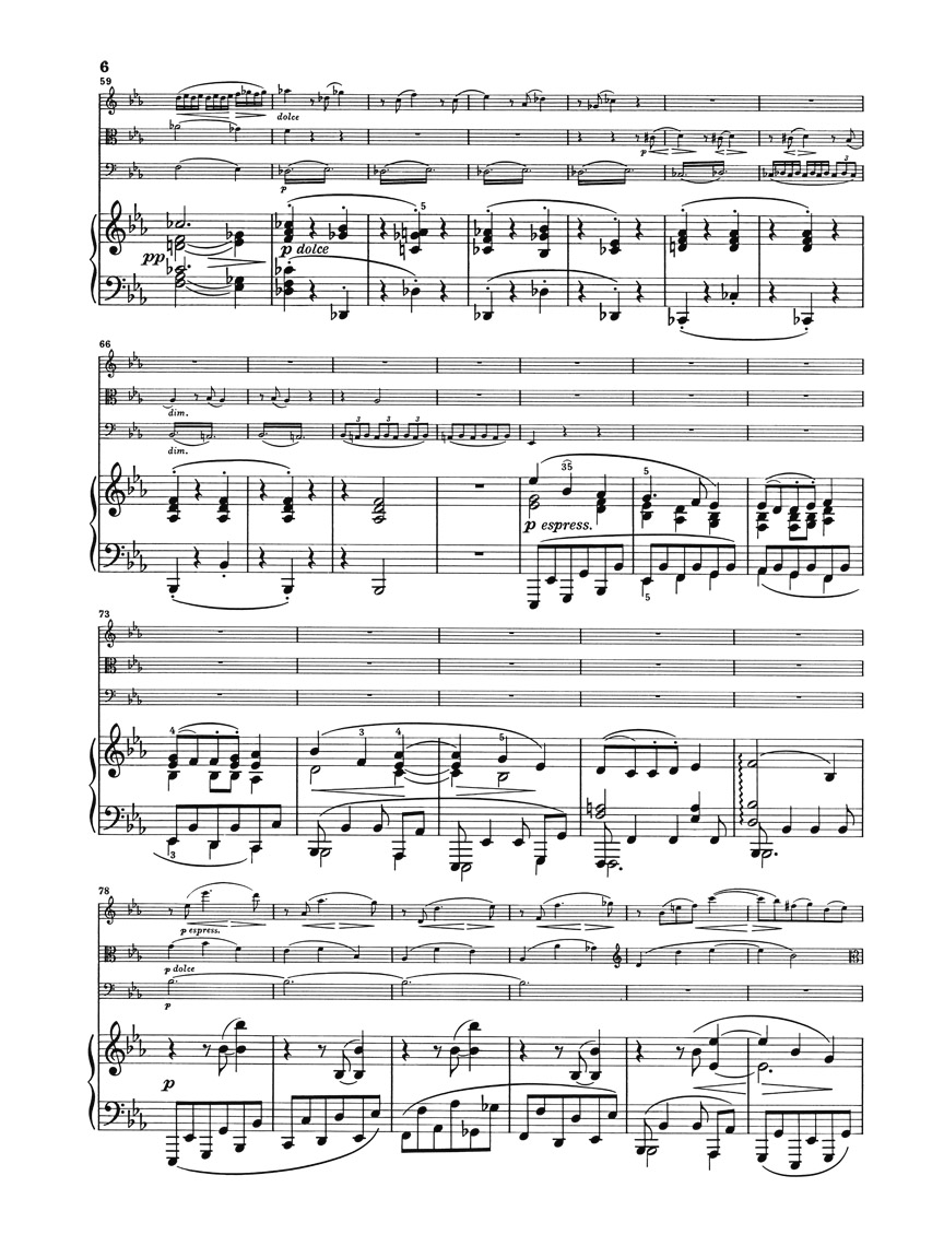 Anderes Coverbild Klavierquartett c-moll op. 60