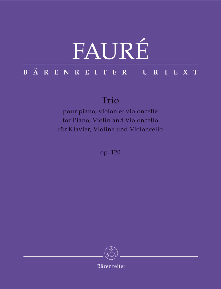Vorderes Coverbild Trio für Klavier, Violine und Violoncello op. 120 N 194