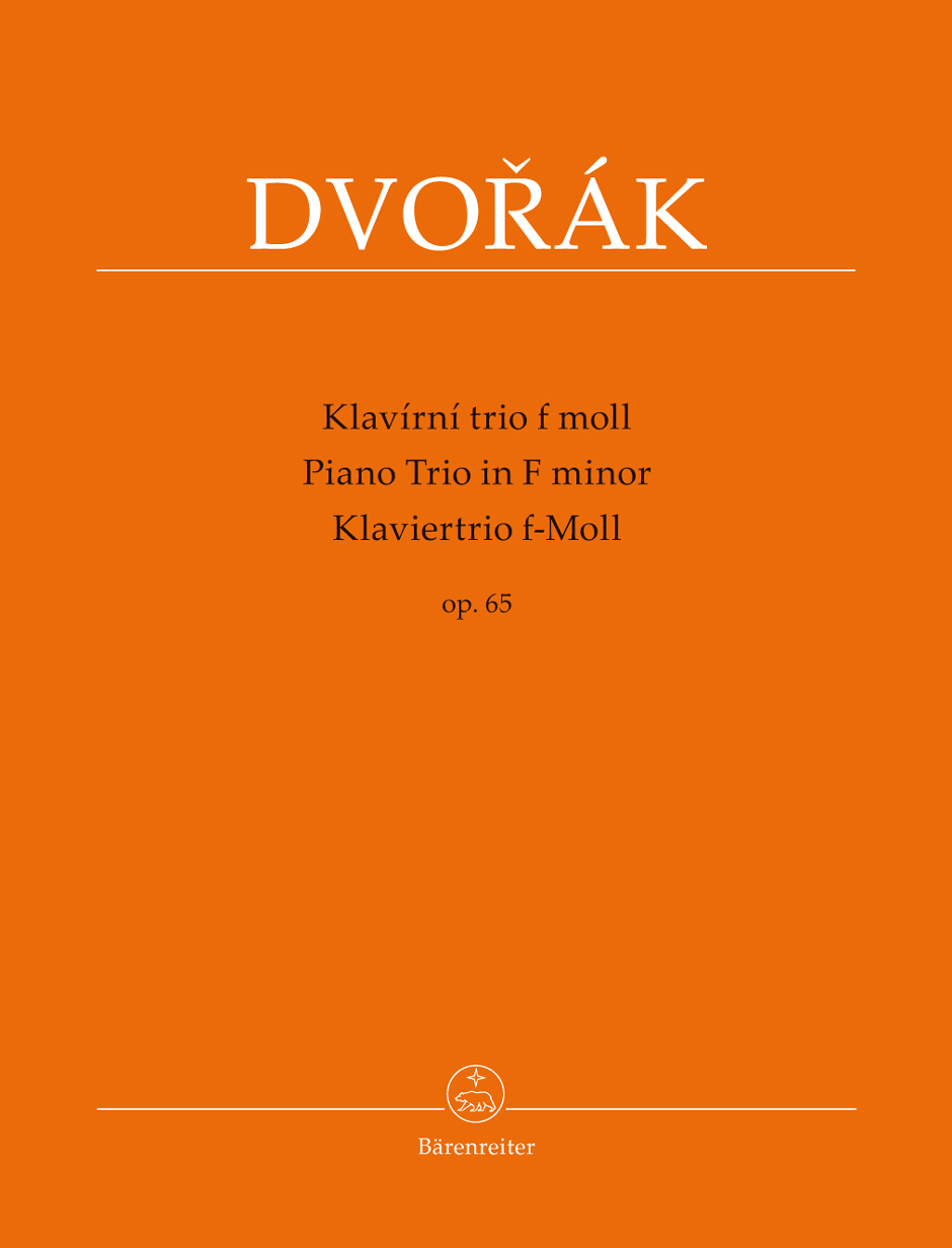 Vorderes Coverbild Klaviertrio f-Moll op. 65