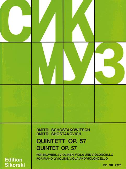 Vorderes Coverbild Quintett op. 57