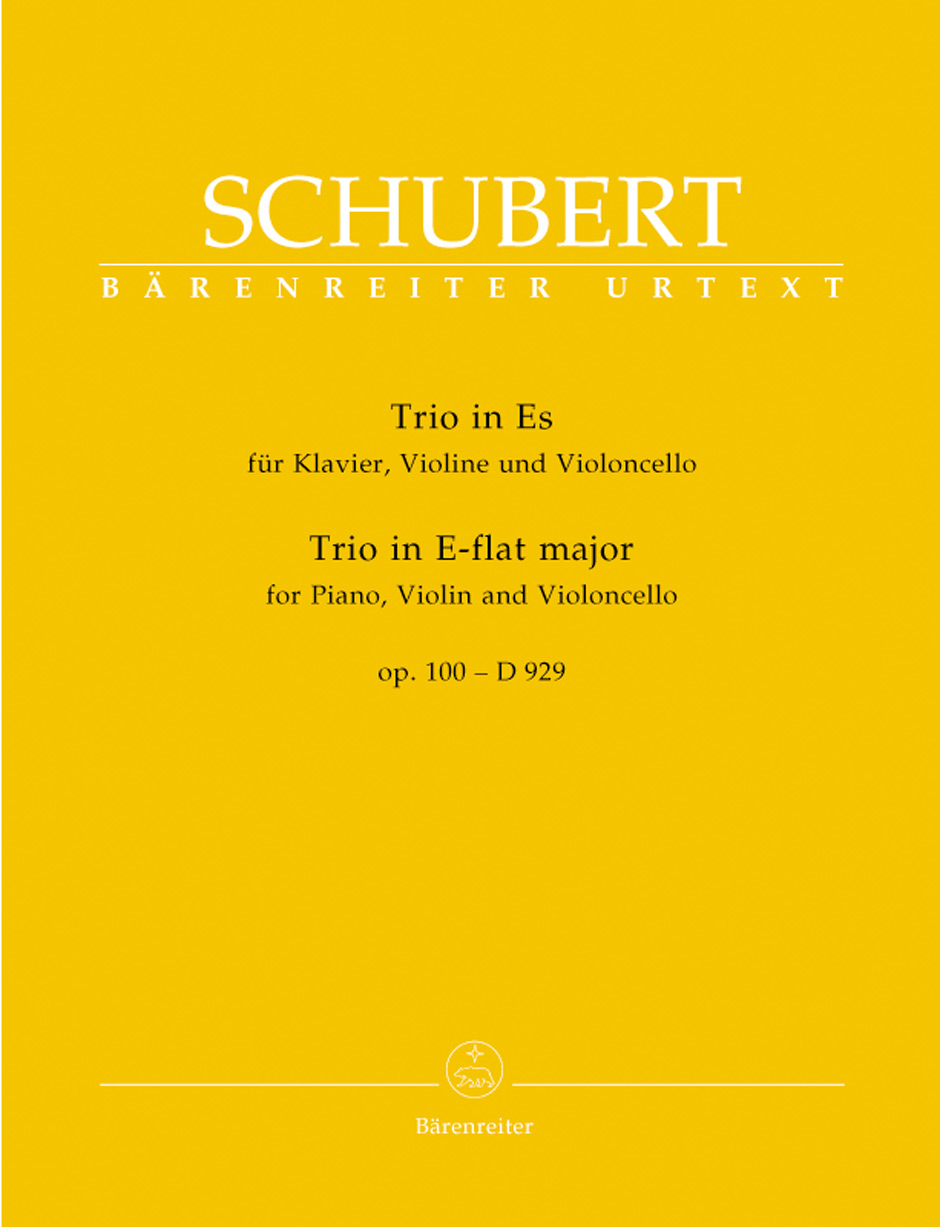 Anderes Coverbild Trio für Klavier, Violine und Violoncello Es-Dur op. 100 D 929