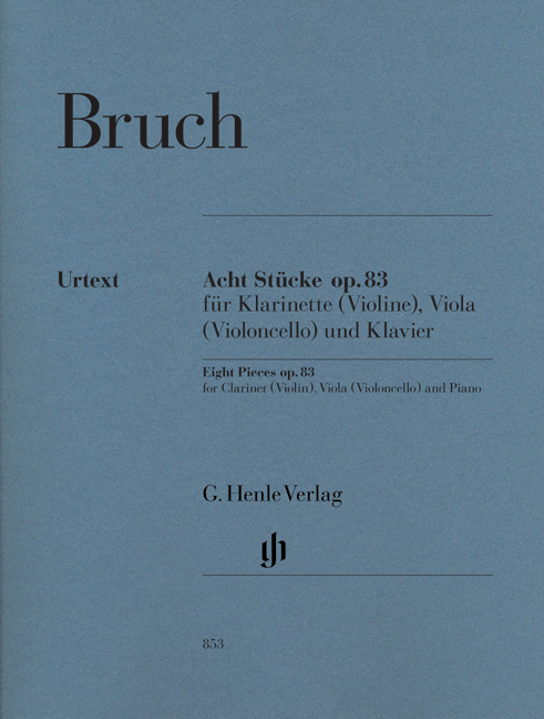 Vorderes Coverbild Acht Stücke op. 83