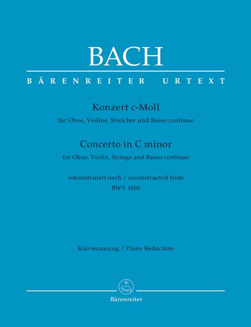 Anderes Coverbild Konzert für Oboe, Violine, Streicher und Basso continuo c-Moll