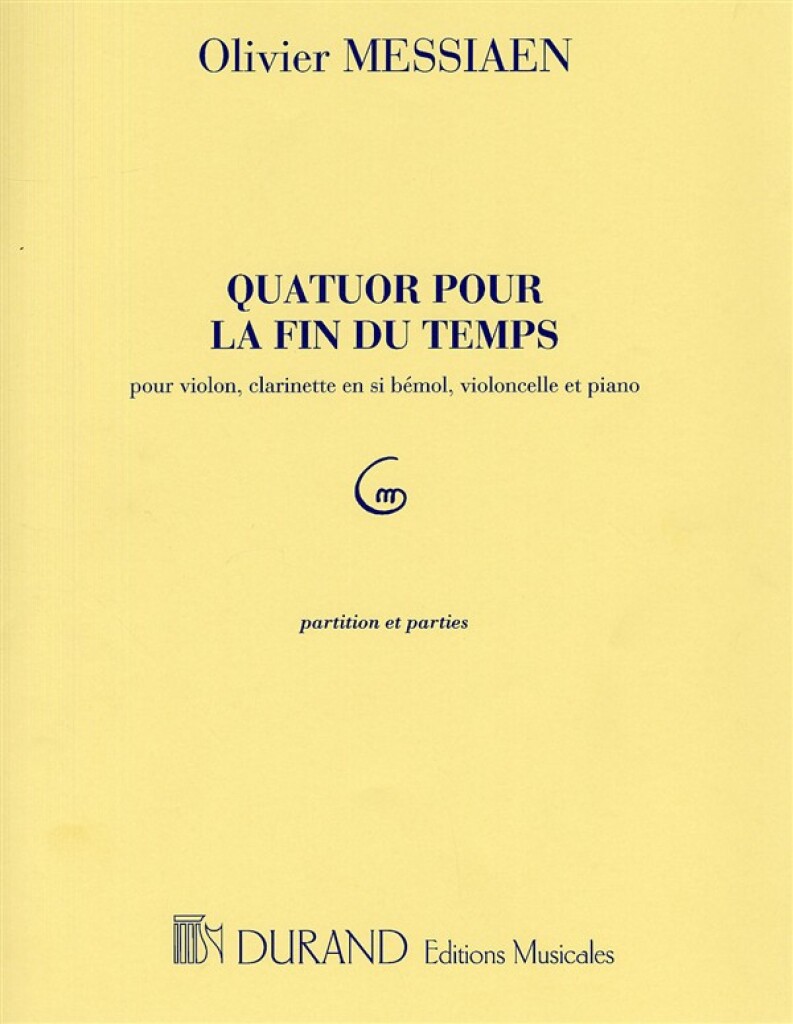 Anderes Coverbild Quatuor pour la fin du Temps
