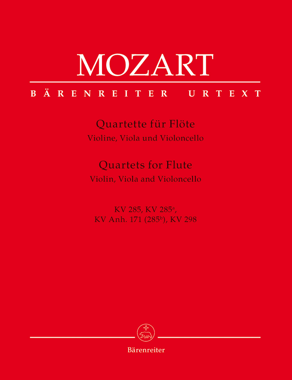 Anderes Coverbild Quartette für Flöte, Violine, Viola und Violoncello