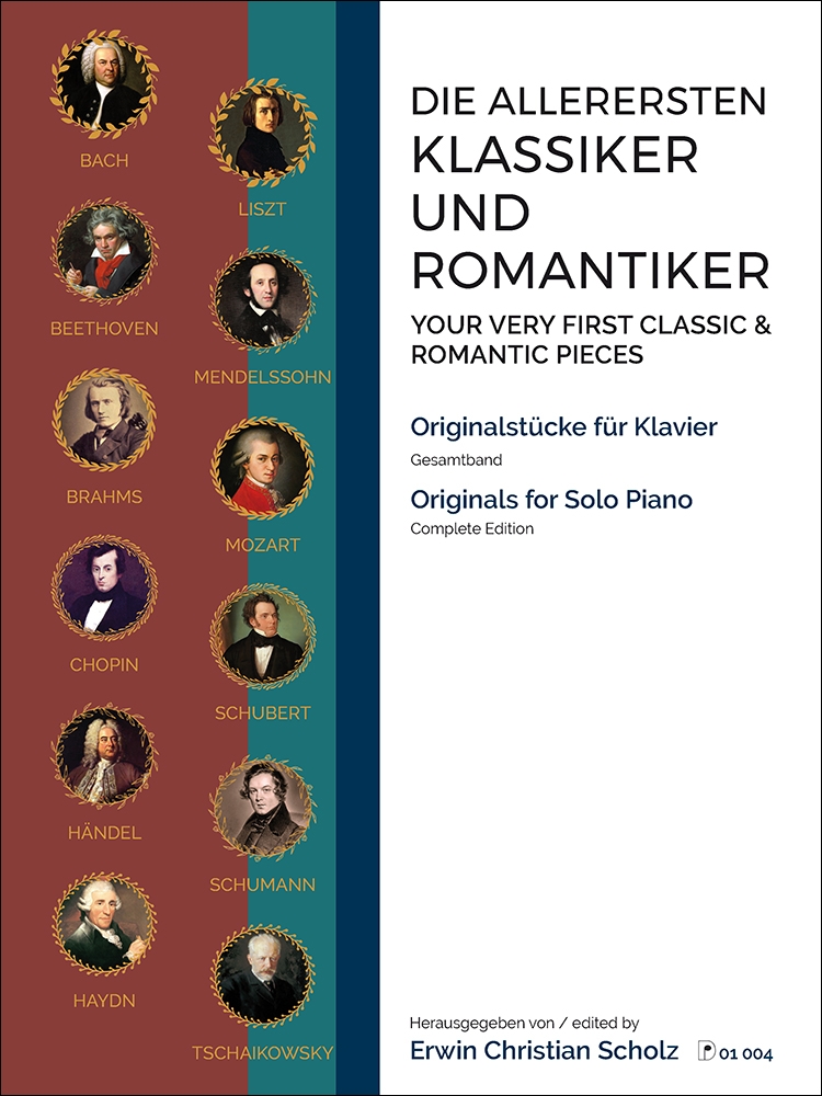Vorderes Coverbild Die allerersten Klassiker und Romantiker Band 1-3