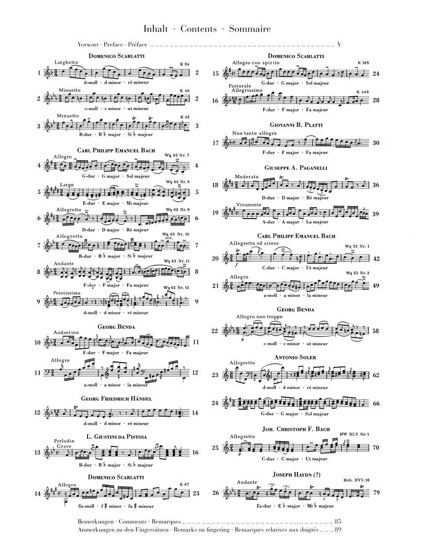 Anderes Coverbild Sonatinen für Klavier Band 1 Barock und Vorklassik