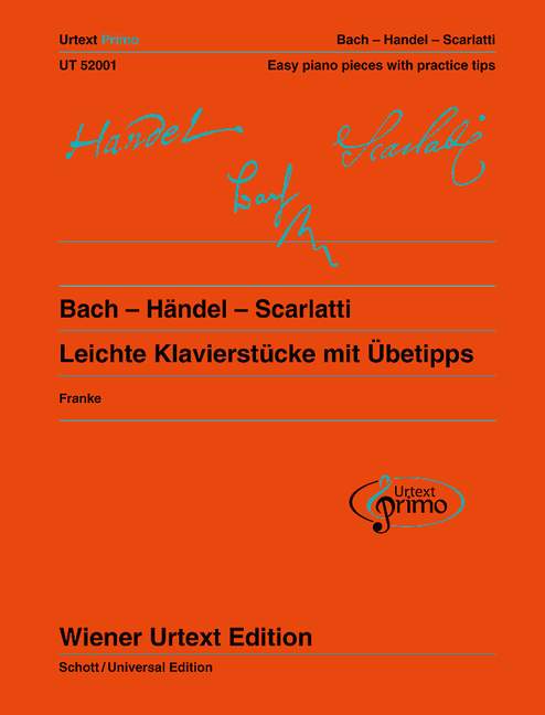 Vorderes Coverbild Bach - Händel - Scarlatti