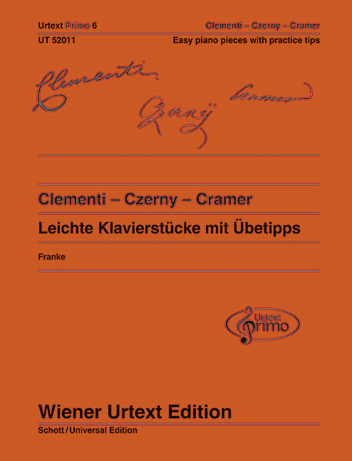 Vorderes Coverbild Clementi - Czerny - Cramer