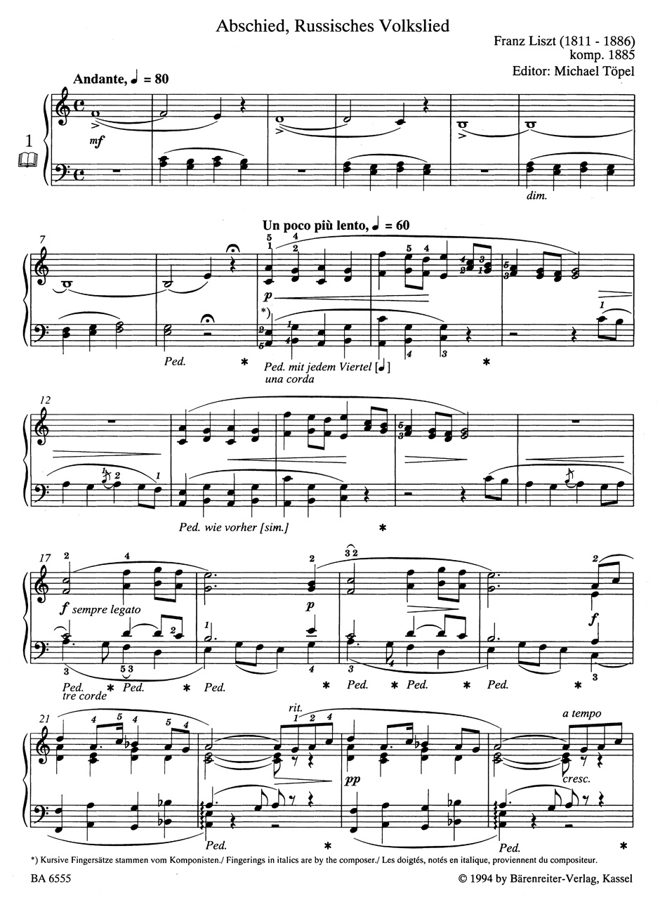 Anderes Coverbild Bärenreiter Piano Album. Frühe Moderne