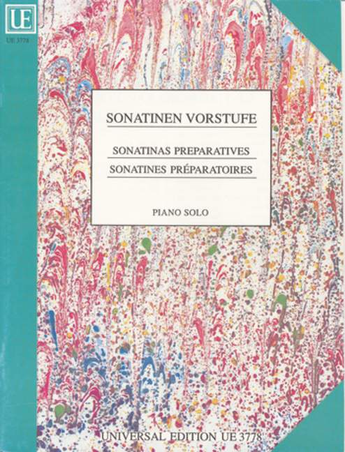 Vorderes Coverbild Sonatinen Vorstufe für Klavier