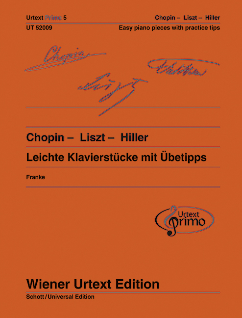 Vorderes Coverbild Chopin - Liszt - Hiller