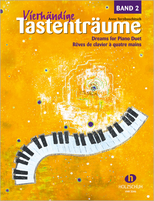 Vorderes Coverbild Vierhändige Tastenträume Band 2