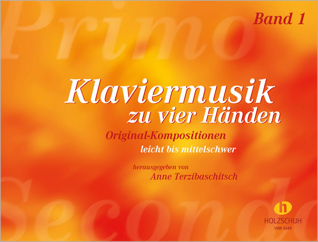 Vorderes Coverbild Klaviermusik zu vier Händen 1