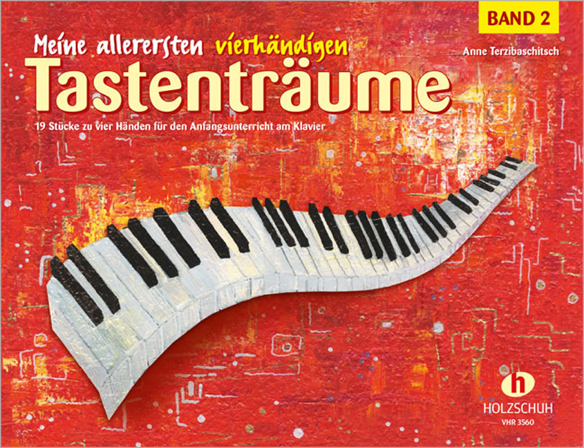 Vorderes Coverbild Meine allerersten vierhändigen Tastenträume Band 2