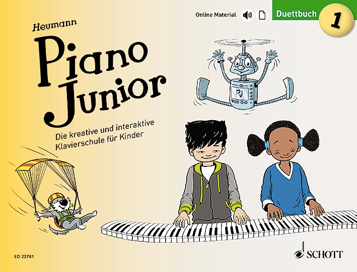 Vorderes Coverbild Piano Junior: Duettbuch 1