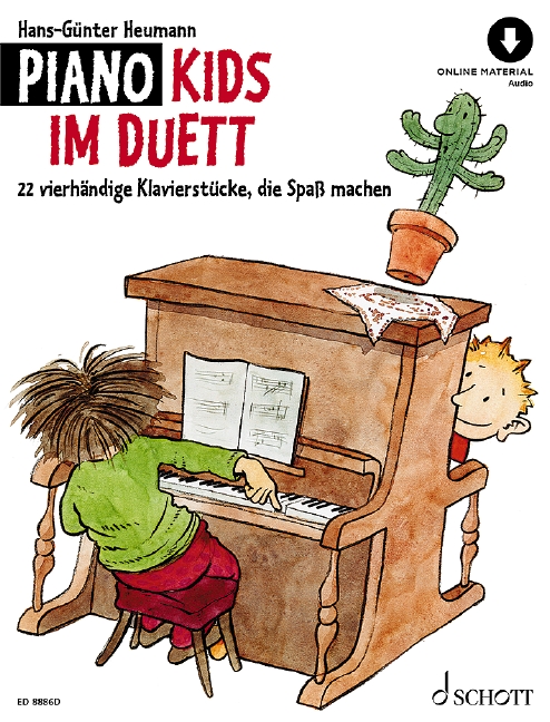 Vorderes Coverbild Piano Kids im Duett