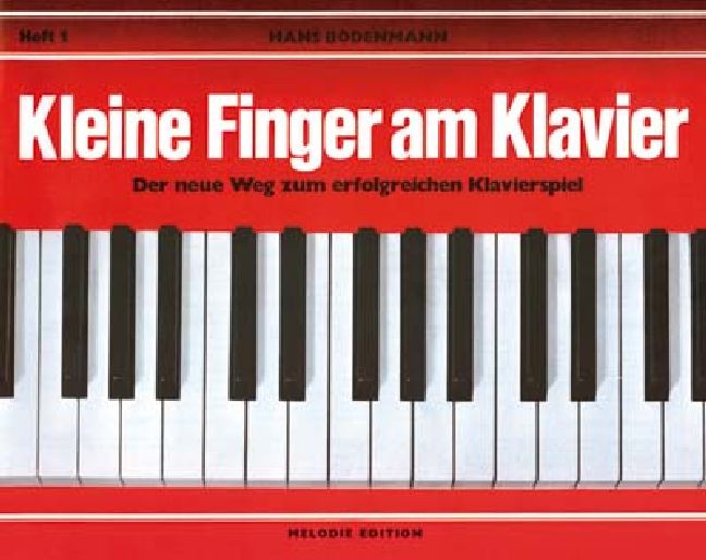 Vorderes Coverbild Kleine Finger am Klavier Band 1