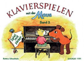 Vorderes Coverbild Klavierspielen mit der Maus Band 2