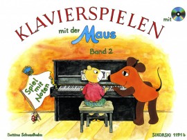 Vorderes Coverbild Klavierspielen mit der Maus Band 2