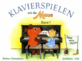 Vorderes Coverbild Klavierspielen mit der Maus Band 1