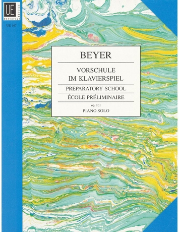 Vorderes Coverbild Vorschule im Klavierspiel für Klavier op. 101