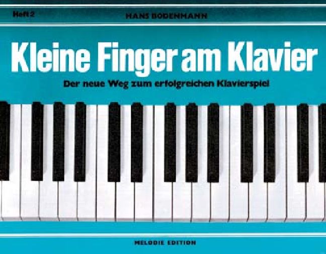 Vorderes Coverbild Kleine Finger am Klavier Band 2