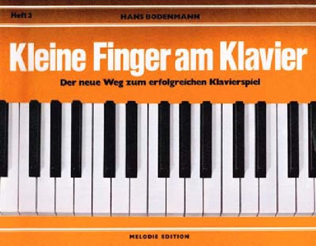Vorderes Coverbild Kleine Finger am Klavier Band 3