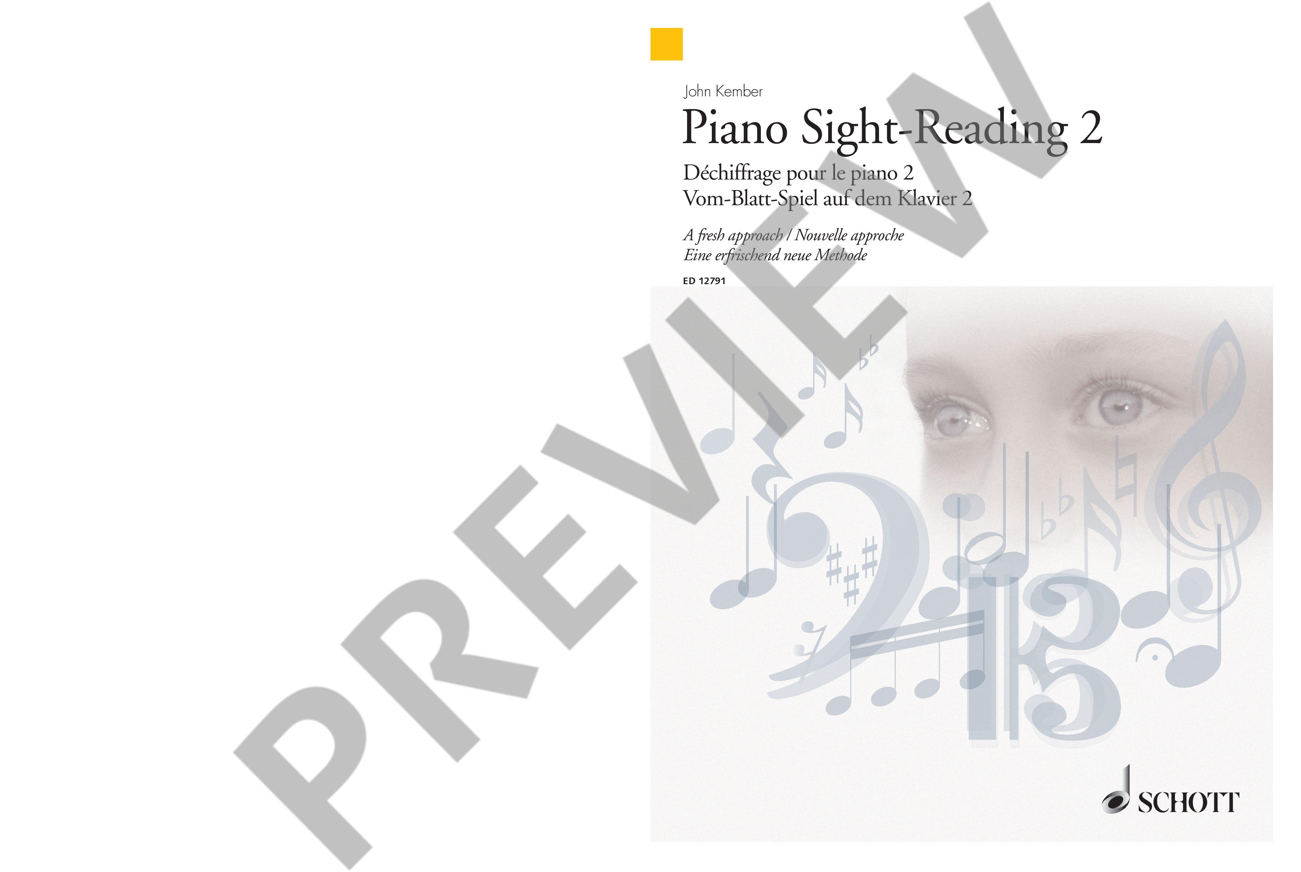 Anderes Coverbild Vom-Blatt-Spiel auf dem Klavier 2