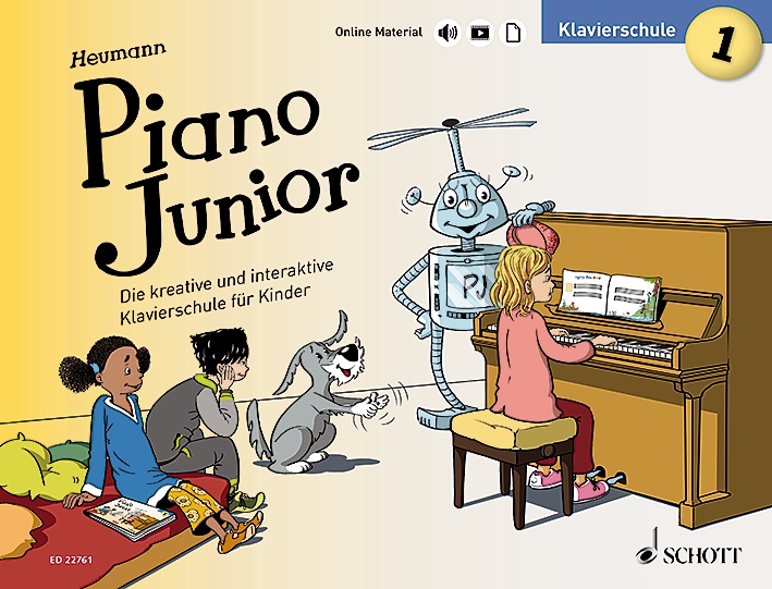 Vorderes Coverbild Piano Junior: Klavierschule 1