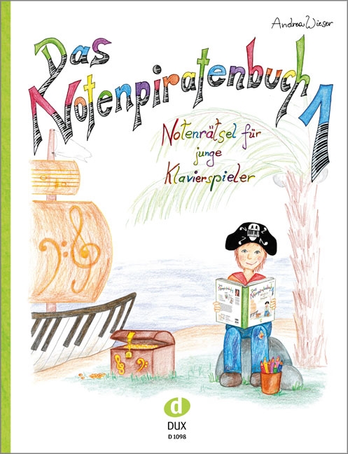 Vorderes Coverbild Das Notenpiratenbuch Band 1