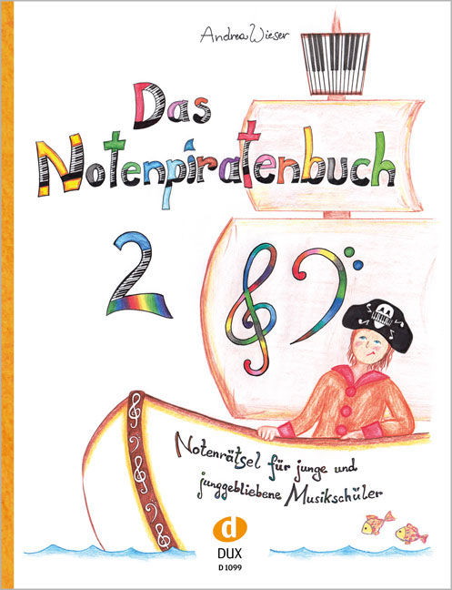 Vorderes Coverbild Das Notenpiratenbuch Band 2
