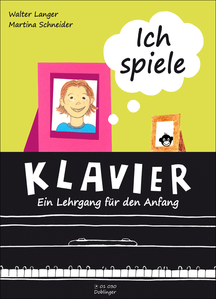 Vorderes Coverbild Ich spiele Klavier