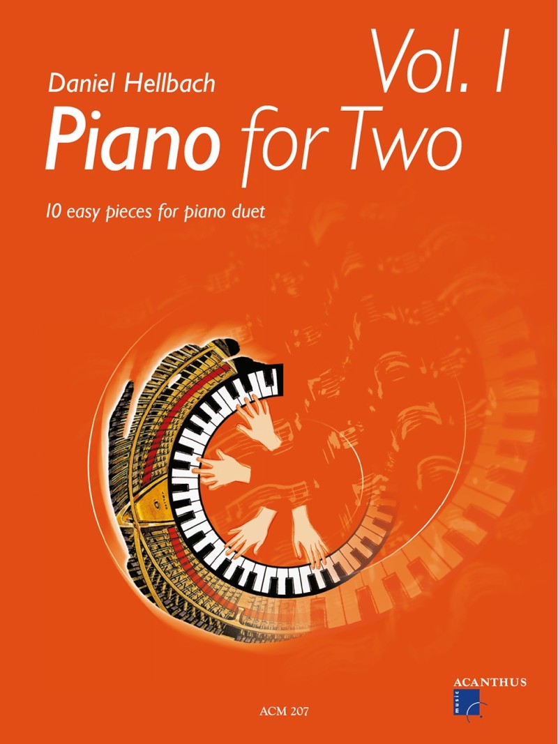 Vorderes Coverbild Piano for two 1