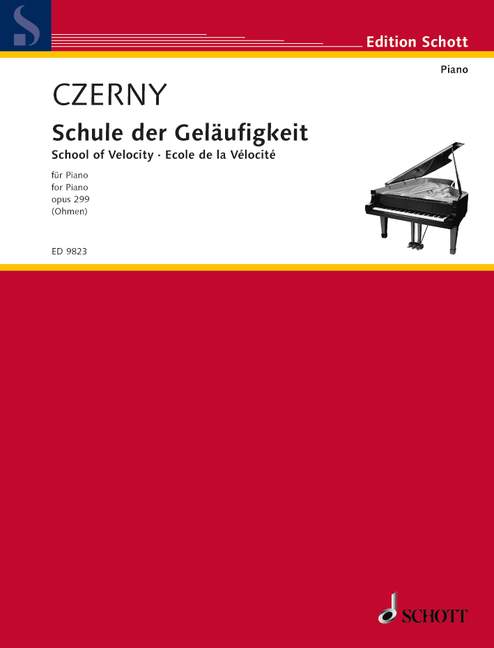 Vorderes Coverbild Schule der Geläufigkeit op. 299