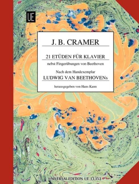 Vorderes Coverbild 21 Etüden für Klavier