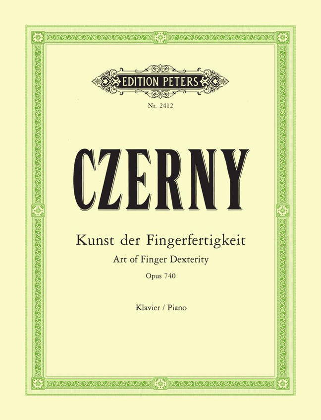 Anderes Coverbild Die Kunst der Fingerfertigkeit für Klavier op. 740 (699)