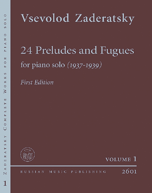 Vorderes Coverbild 24 Preludes and Fugues (1937-1939)