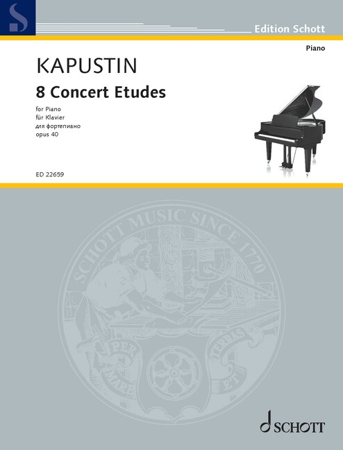 Anderes Coverbild 8 Concert Studies op. 40