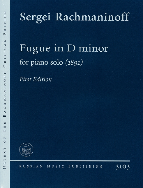 Vorderes Coverbild Fuge d-Moll (1891)