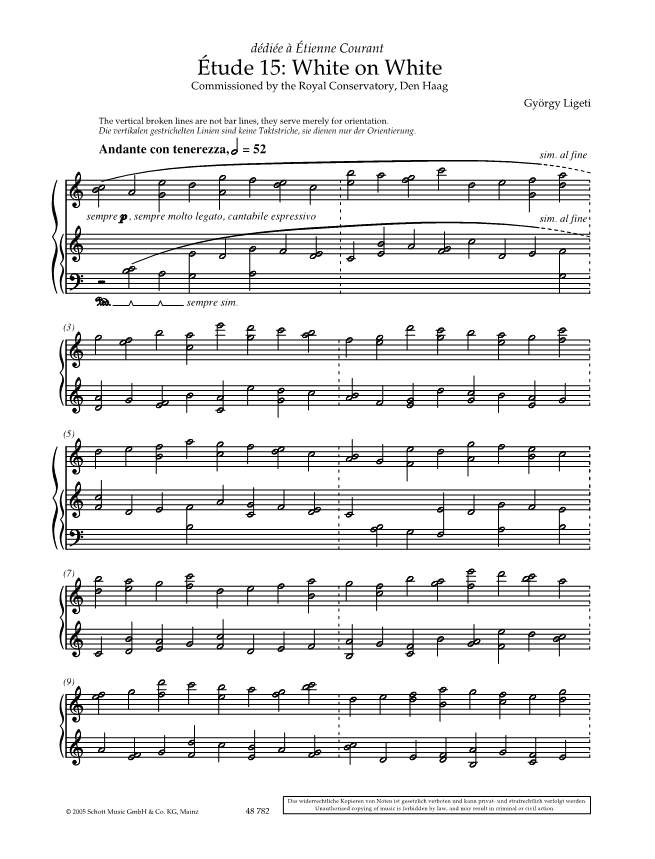 Anderes Coverbild Études pour piano Band 3
