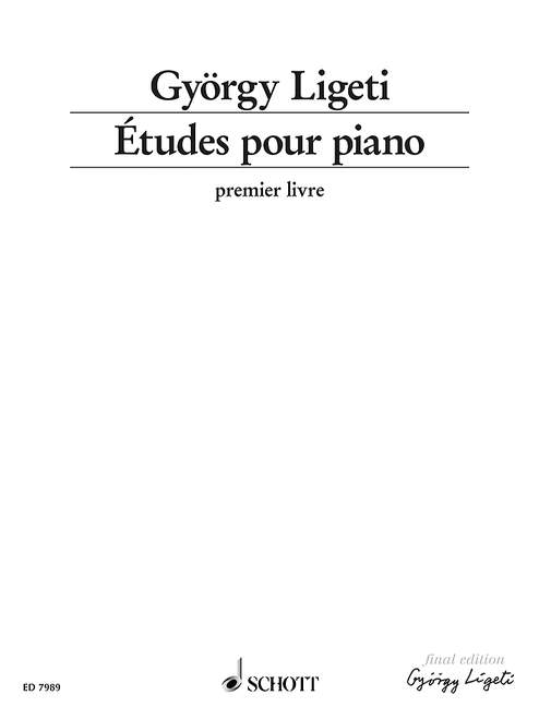Vorderes Coverbild Études pour Piano Band 1