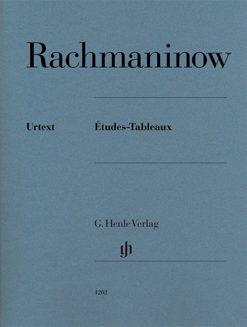 Vorderes Coverbild Études-Tableaux für Klavier